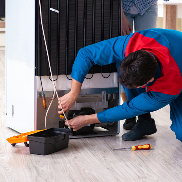 how much do you charge for refrigerator repair services in Pikes Creek PA